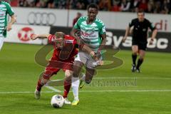 2. BL - Saison 2013/2014 - FC Ingolstadt 04 - SpVgg Greuther Fürth - Moritz Hartmann (9 FC Ingolstadt 04) - Djurdjic Nikola (10 Greuther Fürth)