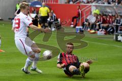 FC Ingolstadt 04 - FC Energie Cottbus - Hofmann Philipp (rot FC Ingolstadt) - Foto: Jürgen Meyer