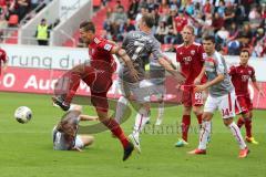 2. BL - FC Ingolstadt 04 - 1.FC Union Berlin 0:1 - Manuel Schäffler (17) gegen Patrick  Kohlmann