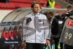 2. BL - FC Ingolstadt 04 - VfR Aalen 2:0 - Cheftrainer Ralph Hasenhüttl vor dem Spiel