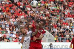 2. BL - FC Ingolstadt 04 - DSC Armenia Bielefeld - 3:2 - Almog Cohen (36) rechts im Zweikampf