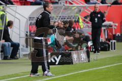 2. BL - FC Ingolstadt 04 - FC St. Pauli - 1:2 - Cheftrainer Marco Kurz an der Linie