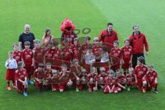 2. BL - FC Ingolstadt 04 - 1. FC Köln - 2014 - Einlaufkids