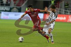 2. BL - FC Ingolstadt 04 - VfR Aalen 2:0 - Alfredo Morales (6) wird gefoult