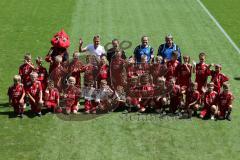 2. BL - FC Ingolstadt 04 - Karlsruher SC - 0:2 - Einlaufkids