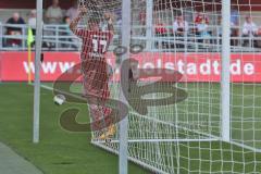 2. BL - FC Ingolstadt 04 - Erzgebirge Aue - 1:2 -  Manuel Schäffler (17) knapp vorbei am leeren Tor