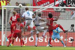 2. BL - FC Ingolstadt 04 - DSC Armenia Bielefeld - 3:2 - 0:1 für Bielefeld, Torwart Ramazan Özcan (1) kommt nicht hin