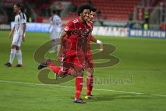 2. BL - FC Ingolstadt 04 - VfR Aalen 2:0 - Tor durch Caiuby Francisco da Silva (31) und Alfredo Morales (6) Torjubel