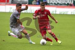 2. BL - FC Ingolstadt 04 - 1.FC Union Berlin 0:1 - Christoph Knasmüllner (7) gegen Damir Kreilach