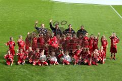 2. BL - FC Ingolstadt 04 - FC St. Pauli - 1:2 - Einlaufkids