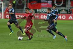 2. BL 2014 - FC Ingolstadt 04 - 1860 München - 2:0 - Danilo Soares Teodoro (15) mitte im Angriff