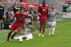 2. BL - FC Ingolstadt 04 - 1.FC Union Berlin 0:1 - Manuel Schäffler (17) gegen Patrick  Kohlmann