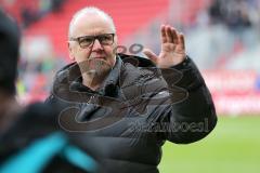 2. BL - FC Ingolstadt 04 - Dynamo Dresden - Saison 2013/2014 - Vorsitzender des Vorstandes Peter Jackwerth