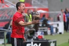 2. BL - FC Ingolstadt 04 - 1.FC Union Berlin 0:1 - Cheftrainer Marco Kurz regt sich auf