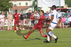 2. BL - FC Ingolstadt 04 - Saison 2013/2014 - Testspiel - RW Erfurt - Christoph Knasmüllner (7) zieht ab