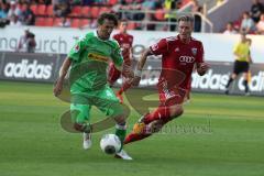 2. BL - FC Ingolstadt 04 - Saison 2013/2014 - Testspiel - Borussia Mönchengladbach - 1:0 - rechts Manuel Schäffler (17)