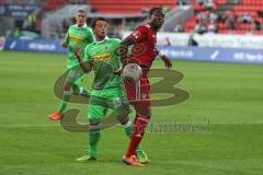 2. BL - FC Ingolstadt 04 - Saison 2013/2014 - Testspiel - Borussia Mönchengladbach - 1:0 - Zweikampf rechts Roger de Oliveira Bernardo (8)