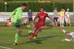 2. BL - FC Ingolstadt 04 - Saison 2013/2014 - Testspiel - RW Erfurt - Christian Eigler (18) kommt zu spät