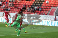 2. BL - FC Ingolstadt 04 - Saison 2013/2014 - Testspiel - Borussia Mönchengladbach - 1:0 - Kopfball Caiuby Francisco da Silva (31)