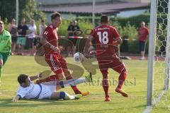 2. BL - FC Ingolstadt 04 - Saison 2013/2014 - Testspiel - RW Erfurt - Tor durch Manuel Schäffler (17) nach Vorarbeit von rechts Christian Eigler (18)