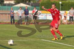 2. BL - FC Ingolstadt 04 - Saison 2013/2014 - Testspiel - RW Erfurt - Manuel Schäffler (17) trifft zum 2:0 Tor