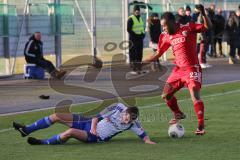 2. BL - Testspiel - FC Ingolstadt 04 - FC Carl Zeiss Jena - 2013/2014 - rechts Reagy Baah Ofosu (23)