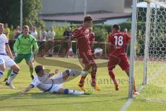 2. BL - FC Ingolstadt 04 - Saison 2013/2014 - Testspiel - RW Erfurt - Tor durch Manuel Schäffler (17) nach Vorarbeit von rechts Christian Eigler (18)