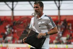 2. BL - FC Ingolstadt 04 - Saison 2013/2014 - Testspiel - Borussia Mönchengladbach - 1:0 - Cheftrainer Marco Kurz nach dem Spiel zufrieden