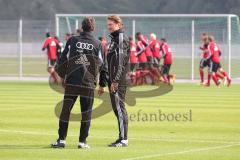 2. BL - FC Ingolstadt 04 - Saison 2013/2014 - 1. Training unter Cheftrainer Ralph Hasenhüttl mit Michael Henke