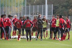 2. BL - FC Ingolstadt 04 - Saison 2013/2014 - 1. Training unter Cheftrainer Ralph Hasenhüttl vor dem gesamten Team