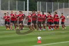 2. BL - FC Ingolstadt 04 - Saison 2013/2014 - Trainingsauftakt - Warmlaufen