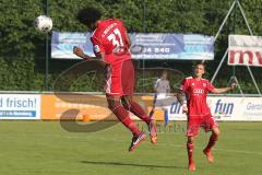 2. BL - FC Ingolstadt 04 - Testspiel - FC Ingolstadt 04 - Stuttgarter Kickers - 2:0 - Caiuby Francisco da Silva (31) köpfts zum 1:0