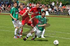 FC 04 Ingolstadt - VFB Eichstätt - Moritz Hartmann und Manuell Schäffler -  Foto: Jürgen Meyer