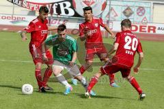 FC 04 Ingolstadt - VFB Eichsttt -  mt Korkmaz und Danilo Soares und Grob - Foto: Jürgen Meyer