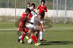 FC Ingolstadt 04 - B Junioren - Bezirksoberliga - U17 - Grell Lucas (weiss FC Ing) - Foto: Jürgen Meyer