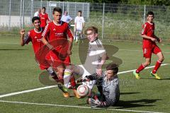 FC Ingolstadt 04 - B Junioren - Bezirksoberliga - U17 - Radlmeier Florian (weiss FC Ingolstadt) - Foto: Jürgen Meyer