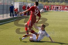 FC Ingolstadt 04 - B Junioren - Bezirksoberliga - U17 - Radlmeier Florian (weiss FC Ingolstadt) - Foto: Jürgen Meyer