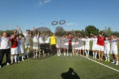 FC Ingolstadt 04 - B Junioren - Bezirksoberliga - U17 - Freude über den Aufstieg - Foto: Jürgen Meyer