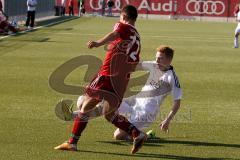 FC Ingolstadt 04 - B Junioren - Bezirksoberliga - U17 - Radlmeier Florian (weiss FC Ingolstadt) - Foto: Jürgen Meyer