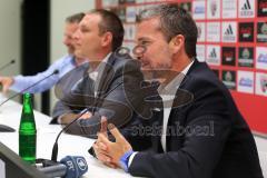 2. BL - FC Ingolstadt 04 - Saison 2013/2014 - Pressekonferenz neuer Chef-Trainer Marco Kurz