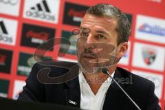 2. BL - FC Ingolstadt 04 - Saison 2013/2014 - Pressekonferenz neuer Chef-Trainer Marco Kurz