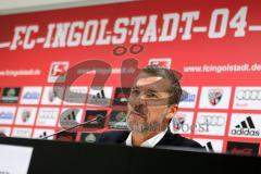 2. BL - FC Ingolstadt 04 - Saison 2013/2014 - Pressekonferenz neuer Chef-Trainer Marco Kurz