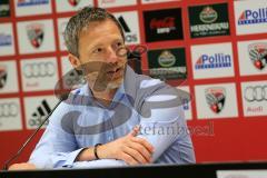 2. BL - FC Ingolstadt 04 - Saison 2013/2014 - Pressekonferenz neuer Chef-Trainer Marco Kurz - Sportdirektor Thomas Linke