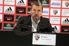 2. BL - FC Ingolstadt 04 - Saison 2013/2014 - Pressekonferenz neuer Chef-Trainer Marco Kurz