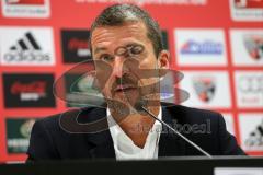 2. BL - FC Ingolstadt 04 - Saison 2013/2014 - Pressekonferenz neuer Chef-Trainer Marco Kurz