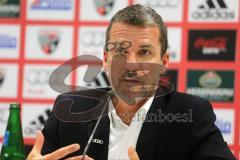 2. BL - FC Ingolstadt 04 - Saison 2013/2014 - Pressekonferenz neuer Chef-Trainer Marco Kurz