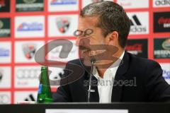 2. BL - FC Ingolstadt 04 - Saison 2013/2014 - Pressekonferenz neuer Chef-Trainer Marco Kurz