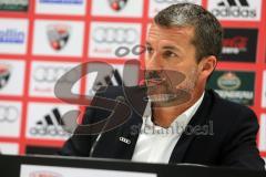 2. BL - FC Ingolstadt 04 - Saison 2013/2014 - Pressekonferenz neuer Chef-Trainer Marco Kurz