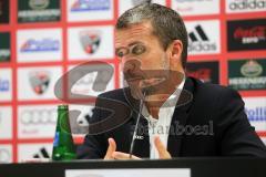 2. BL - FC Ingolstadt 04 - Saison 2013/2014 - Pressekonferenz neuer Chef-Trainer Marco Kurz