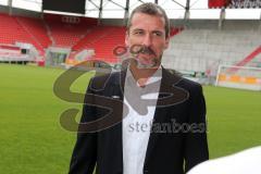 2. BL - FC Ingolstadt 04 - Saison 2013/2014 - Pressekonferenz neuer Chef-Trainer Marco Kurz in seiner neuen Wirkungsstätte